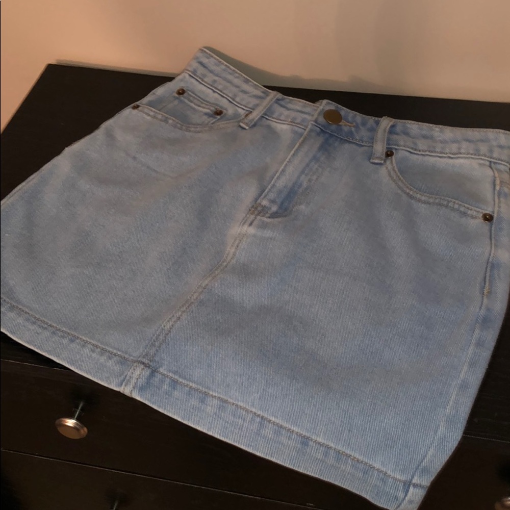 Forever 21 jean skirt
